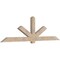 Ekena Millwork Kennewick Smooth Timber Gable Bracket, Douglas Fir, 108"W x 31 1/2"H x 3 1/2"D x 5 1/2"F, 7/12 Pitch GBW108X31X0406KEN00SDF - alternate 4